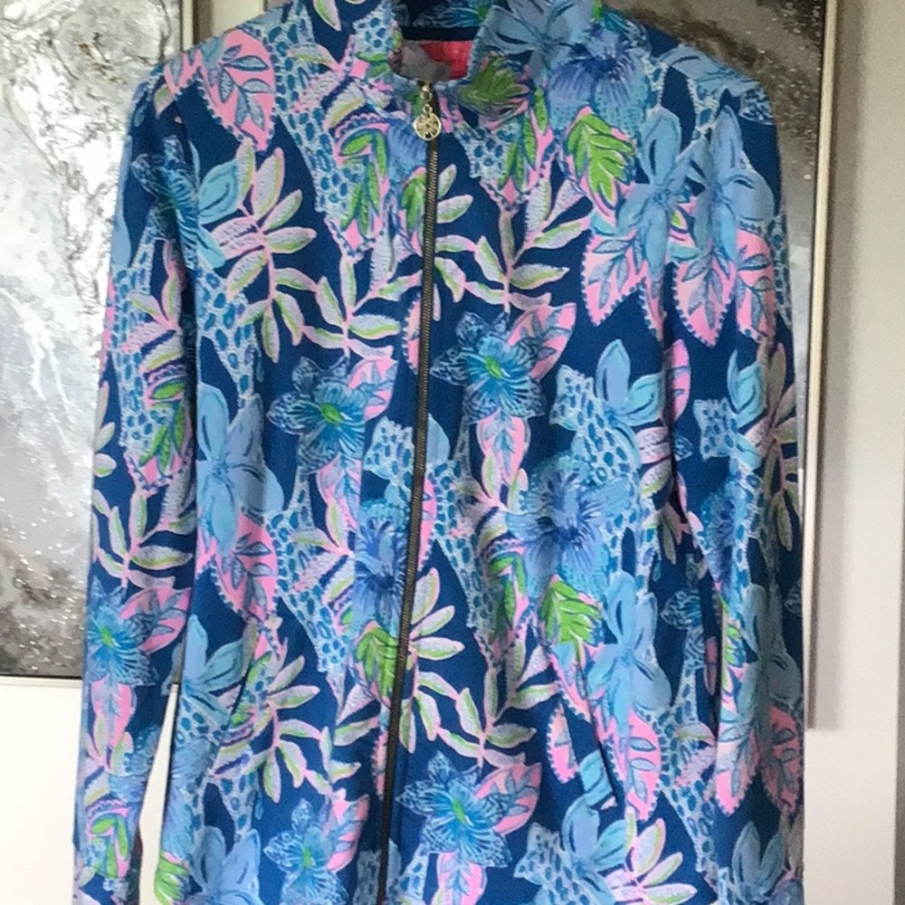 Lilly Pulitzer Vibrant Floral Jacket